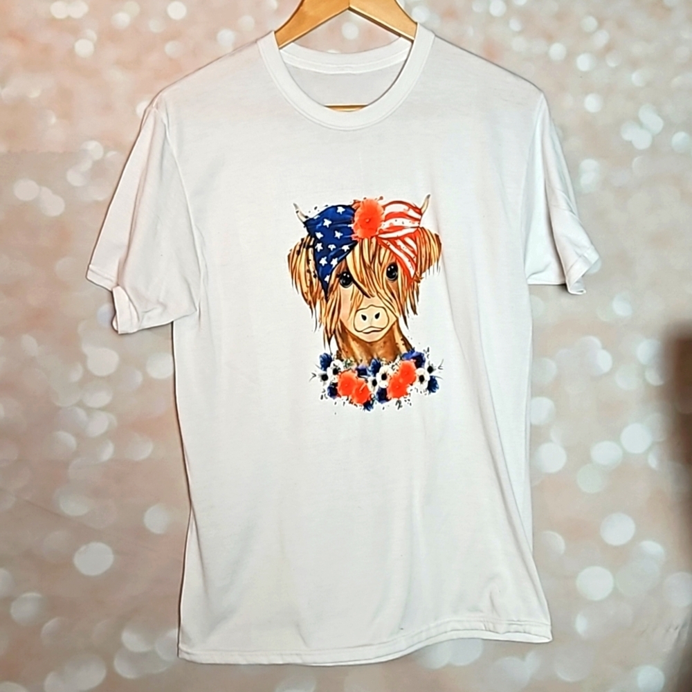White Cow Tshirt